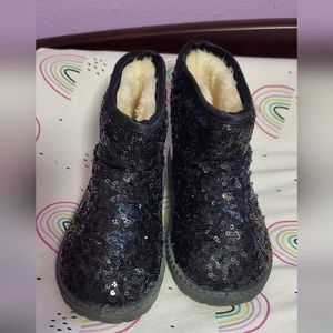 Toddler sparkly ankle boots
